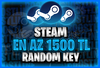 Steam En Az 1500 TL Random Key | Oto Teslim