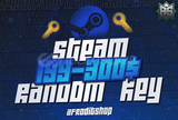 ⭐️Steam En Az 199$-300$ Random Key | 7/24 Oto⭐️