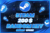⭐ Steam En Az 200$ Random Key ⭐