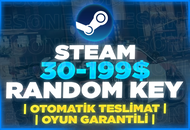 ⭐️Steam En Az 30-199$ Random Key | 7/24 Oto