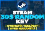 ⭐️Steam En Az 30$ Random Key | 7/24 Oto
