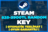 ⭐️Steam En Az 825-2900TL Random Key | 7/24 Oto