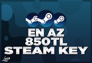 Steam En Az 850 TL Random Key | 7/24 Oto Teslim