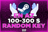 ⭐️Steam En Az 100$-300$ Random Key | 7/24 Oto