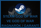 ✔ STEAM GOD OF WAR VE GOW RAGNARÖK / GARANTİ ✔