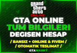⭐STEAM GTA V PREMİUM ONLINE İLK MAİLLİ⭐