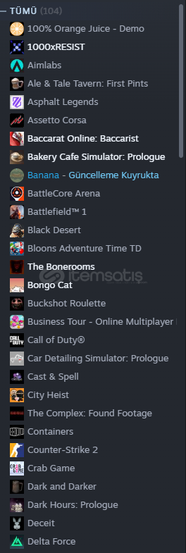 steam hesabım  steam hesabım