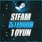 ⭐Steam İstediğin 1 Oyun (GARANTİ+DESTEK)⭐