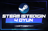 Steam İstediğin 4 Oyun + Garanti