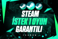 ⭐️STEAM İSTEDİĞİNİZ 1 ADET OYUN + GARANTİ⭐️