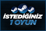 ⚡ Steam istediğiniz 1 oyun 