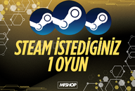Steam – İstediğiniz 1 Oyun