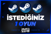 ⭐Steam İstediğiniz 1 Oyun