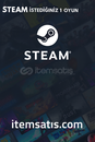Steam İstediğiniz 1 Oyun
