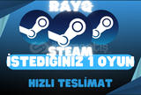 Steam İstediğiniz 1 Oyun