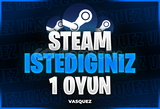 ⭐STEAM İSTEDİĞİNİZ 1 OYUN ⭐