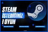 ⭐Steam İstediğiniz 1 Oyun | GARANTİ⭐