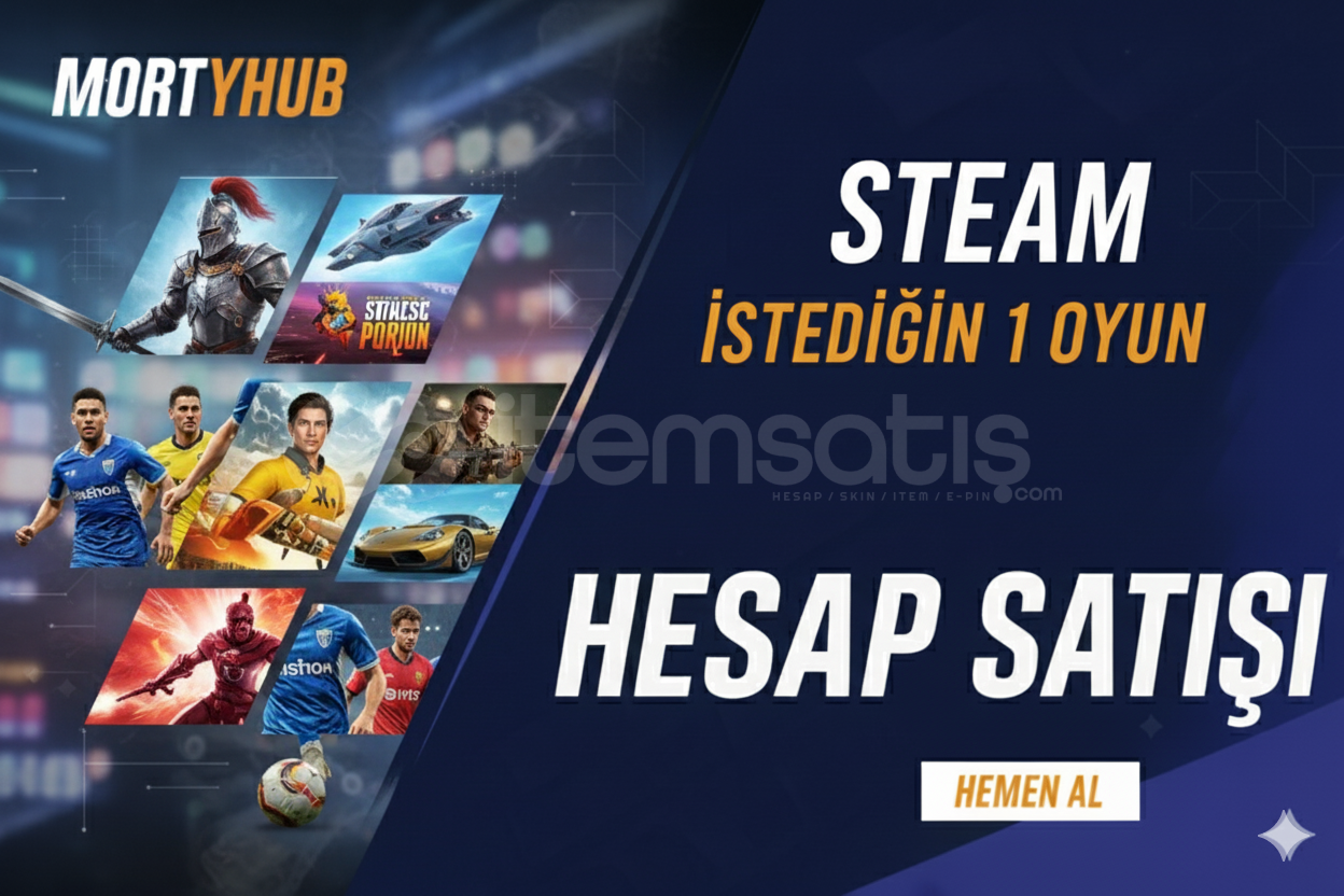 Steam İstediğiniz 1 Oyun / Garanti Steam İstediğiniz 1 Oyun / Garanti