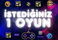 STEAM İstediğiniz 1 Oyun + Garanti 