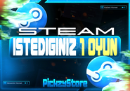 ⭐Steam İstediğiniz 1 Oyun+Garanti ✅⭐