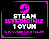 Steam İstediğiniz 1 Oyun | Garanti