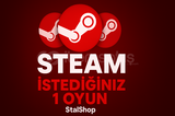 Steam İstediğiniz 1 Oyun + Garanti