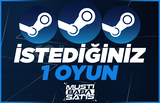 ⭐Steam İstediğiniz 1 Oyun + Garanti⭐