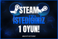 ⭐STEAM İSTEDİĞİNİZ 1 OYUN + GARANTİ ⭐
