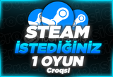 Steam İstediğiniz 1 Oyun + Garanti