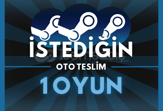 STEAM İSTEDİĞİNİZ 1 OYUN + GARANTİ  STEAM İSTEDİĞİNİZ 1 OYUN + GARANTİ