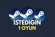 ⭐ Steam | İstediğiniz 1 Oyun + Garanti