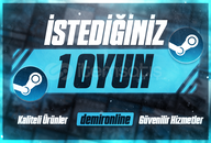  ✅ STEAM İSTEDİĞİNİZ 1 OYUN + GARANTİ ✅