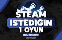 Steam İstediğiniz 1 Oyun [ GARANTİ + DESTEK ]