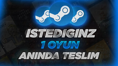 Steam İstediğiniz 1 Oyun + Garanti⚡Destek ⚡