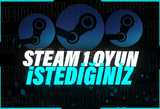 Steam İstediğiniz 1 Oyun Garanti Destek 