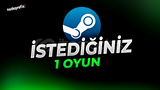 STEAM İSTEDİĞİNİZ 1 OYUN + GARANTİLİ