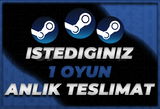 ⭐STEAM ISTEDIGINIZ 1 OYUN | GARANTİLİ⭐️