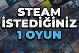 STEAM ⭐İstediğiniz 1 Oyun ⭐ GARANTİLİ