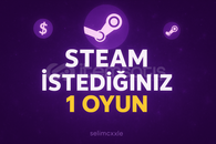 STEAM ISTEDIĞİNİZ 1 OYUN ( KEYLİ SİSTEM + ÖBG ) 