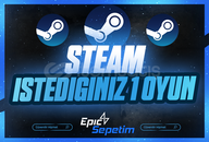 ✅Steam İstediğiniz 1 Oyun ✅Sınırsız Garanti✅