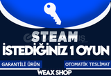 ✅Steam İstediğiniz 1 Oyun ✅Sınırsız Garanti✅