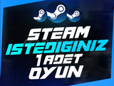 ⭐STEAM İSTEDİĞİNİZ 1 OYUN⭐+⭐SINIRSIZ GARANTİ⭐