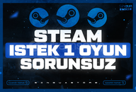 ⭐Steam İstediğiniz 1 Oyun + Sınırsız Garanti⭐