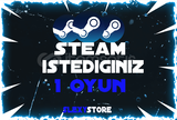 Steam İstediğiniz 1 Oyun [Sınırsız Garanti]