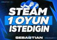 ⭐STEAM İSTEDİĞİNİZ 1 OYUN⭐+⭐SINIRSIZ GARANTİ⭐
