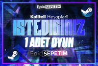 ✅Steam İstediğiniz 1 Oyun ✅Sınırsız Garanti✅