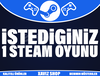 Steam İstediğiniz 1 Oyun [Sınırsız Garanti]