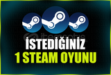 Steam İstediğiniz 1 Oyun [Sınırsız Garanti]