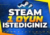 ⭐STEAM İSTEDİĞİNİZ 1 OYUN⭐+⭐SINIRSIZ GARANTİ⭐