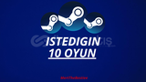 ⭐ [STEAM] İstediğiniz 10 Oyun + GARANTI